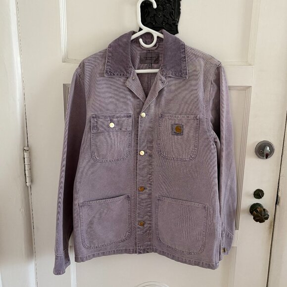 Carhartt WIP Michigan Coat | Mens Medium | Purple Razzmic - Picture 1 of 4